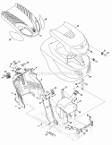 Part Location Diagram of 931-06495 MTD Panel, Dash, Man PTO